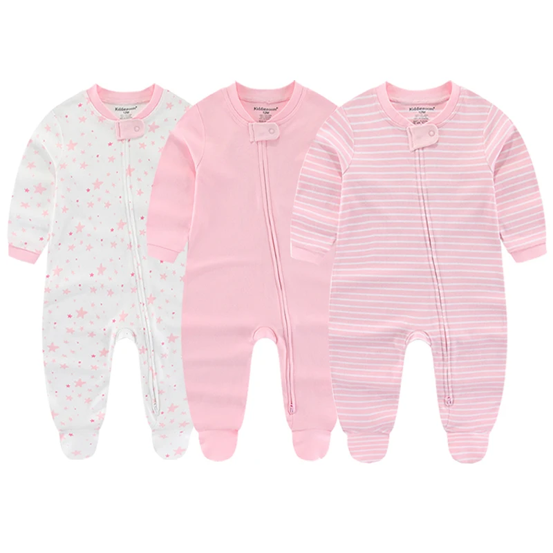 Newborn Baby Boys Rompers Spring Baby Clothes for Girls Long Sleeve Jumpsuit overalls