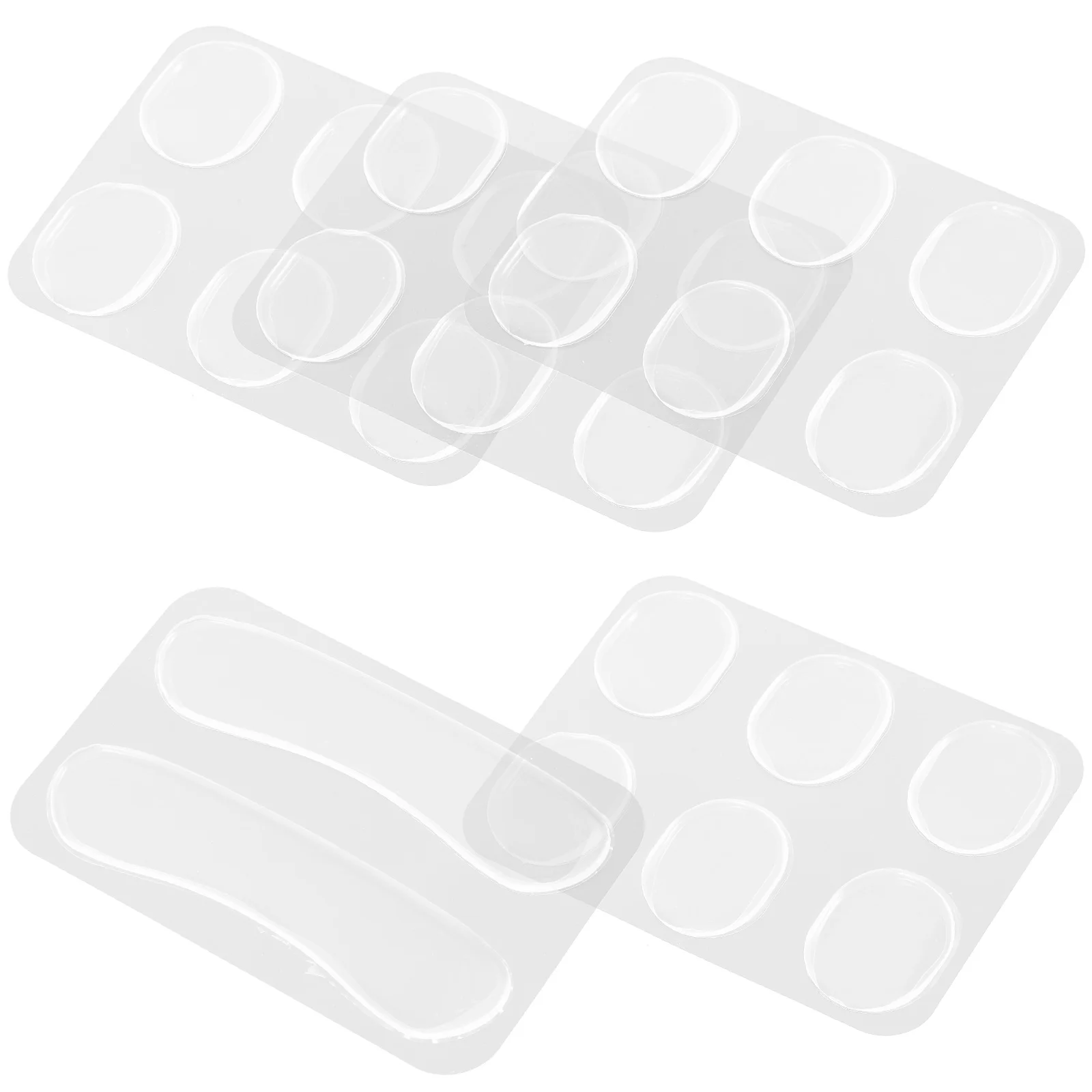 

26 Pcs Drum Mute Sticker Silicone Pads Mutes Dampeners Snare Accessories Kit Silencers