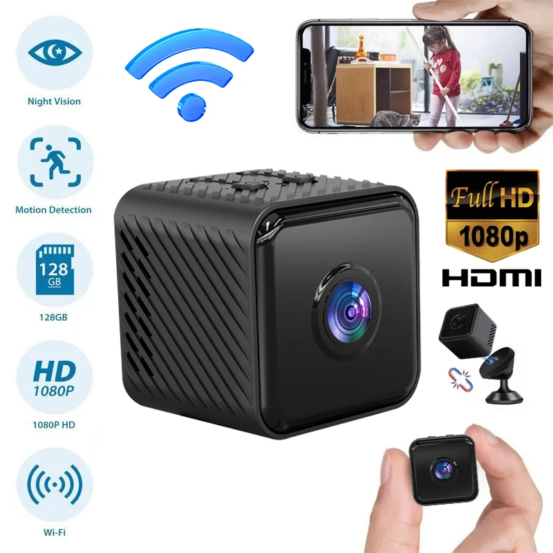 128GB Mini Camera 1080p Hd Mini Camera Camera Home Security