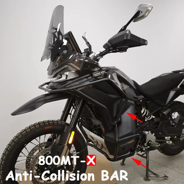 800MT-X Accessories Anti-Crash Bar For CFMOTO 800 MT-X NEW Anti-Fall Protection Kit Engine Protective Cover 800MTX Frame Bumpers