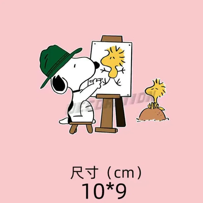 Adesivo Auto Snoopy Gesar 9x11cm - Vinile Di Alta Qualità, Resistente Alle Intemperie - Foto 7