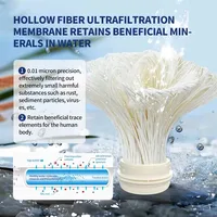 เครื่องกรองน้ําทั้งบ้านสําหรับใช้ในครัวเรือนและเชิงพาณิชย์ สแตนเลส ดื่มโดยตรง ก๊อกน้ําห้องครัว ตัวกรองท่อน้ํา 4