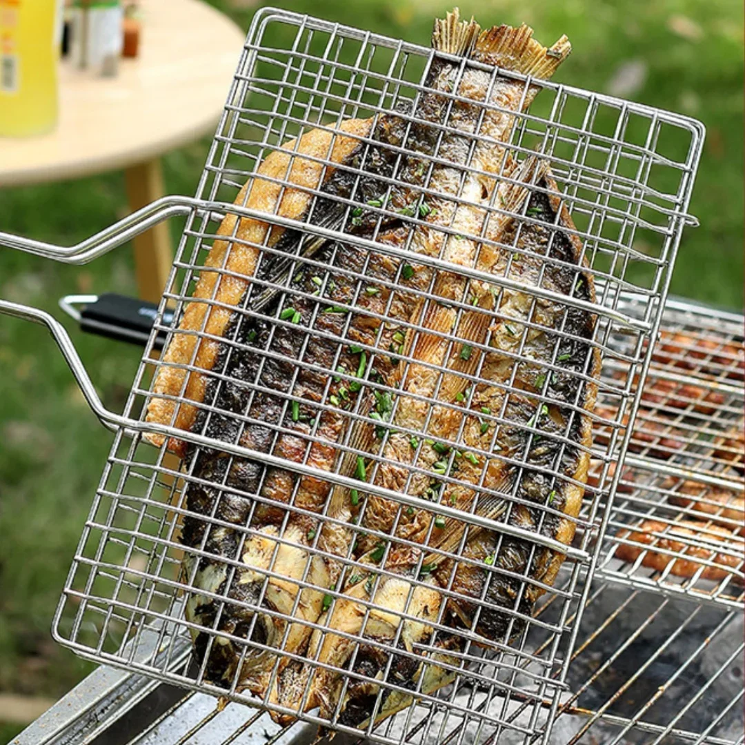 BBQ Grill Mesh Basket 1