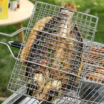 BBQ Grill Mesh Basket 1