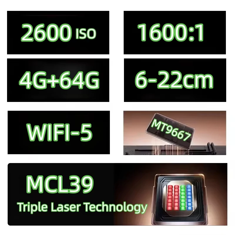 스마트 홈 프로젝터 4K 4GB 64GB WiFi 5 20W 트리플 RGB 레이저 초단초점 풀 프로젝터 JMGO O3 Pro