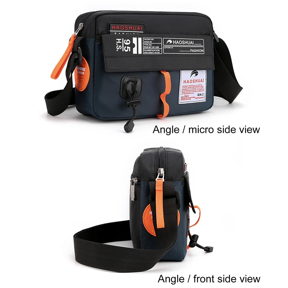 Multifunctional Waist Bag Men Belt Bag Large Capacity Travel Crossbody Waterproof Adjustable Sport Running Cycling Belt Pouch