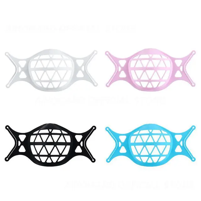 1Dc 3D -S Arcmaszk Tartó Külön Orr Száj Támogatása Légzés Asszisztens Belső Párna Szilikon Maszk Lélegző - Image 5