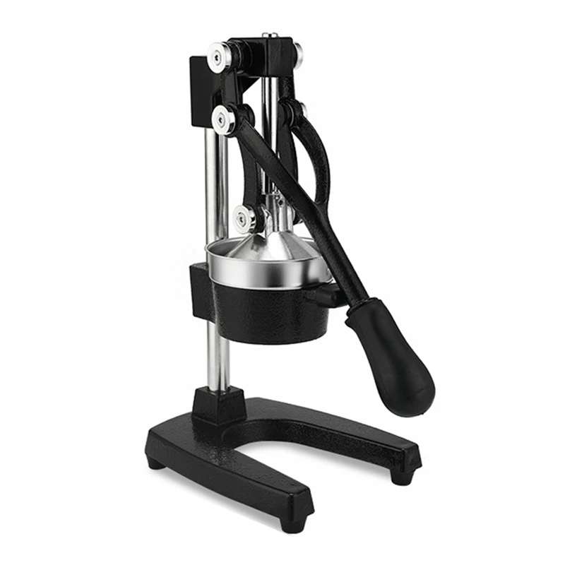 

Сверхмощная ручная соковыжималка для фруктов, экстрактор фруктов, чугунная + нержавеющая сталь, соковыжималка для апельсина, лимона, граната