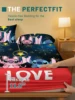 1 cartoon cute Stitch pattern digital printed frosted Fitted Sheet,bedroom printed bed cover,bedding(No pillowcase) 3