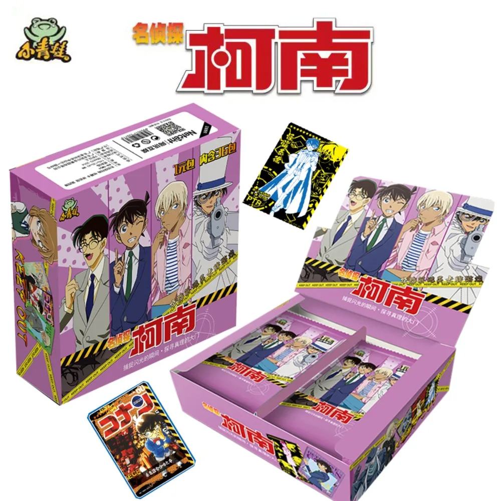 

Anime Detective Conan Cards For Children Insight Pack Reasoning Hobby Collection Trading Card Kudo Shinichi Maori Lan Kids Gift