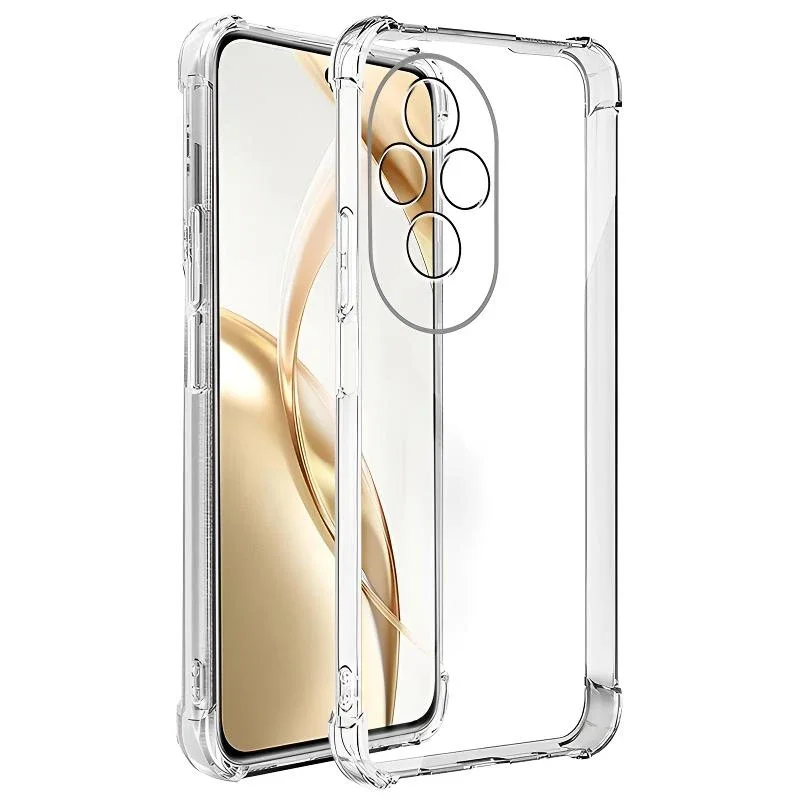Crystal Clear Shockproof Silicone Protective Case