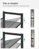 SONGMICS Shoe Rack, 12-Tier Shoe Organizer, Metal Shoe Storage for Garage, Entryway, Set of 2 6-Tier Stackable Shoe Shelf 3