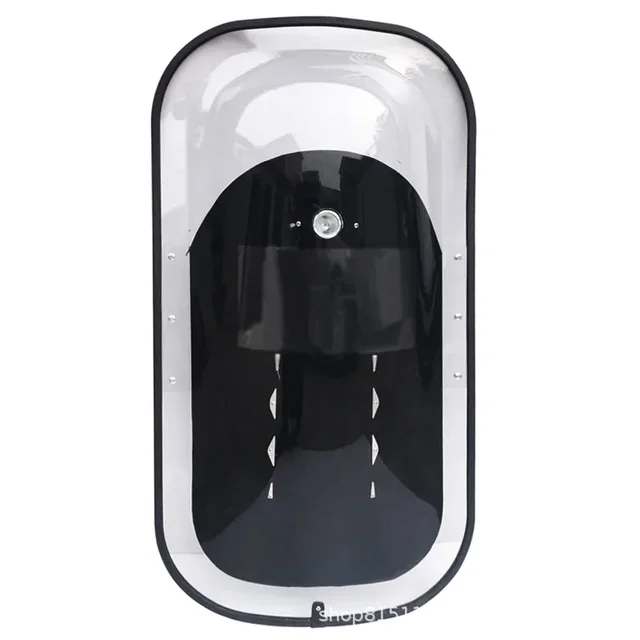 Pc Transparent Shield For Riot Protection French Hand Shield With Edge Square Shield 3