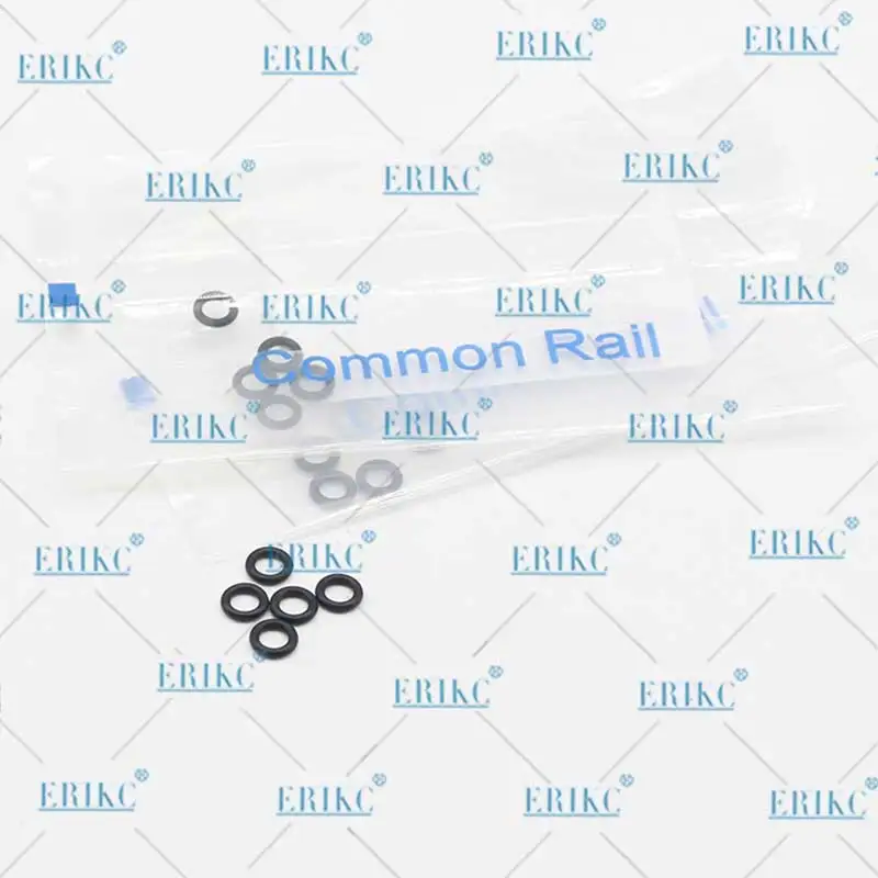 ERIKC Common Rail Diesel Fuel Injector Return Oil Backflow Pipe Rubber O-ring for Bosch 110 Series 10pcs/Bag