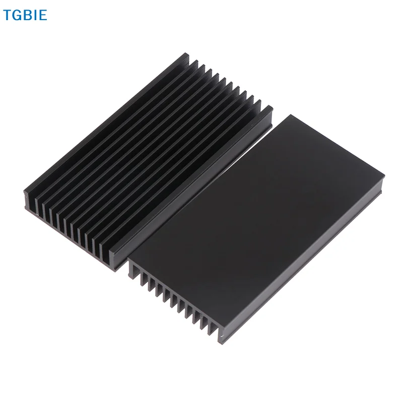 [TL]1Pc 50*100*12.7mm 고출력 LED IC 팬 전력 증폭기 방열판용 알루미늄 방열판 쿨러 라디에이터
