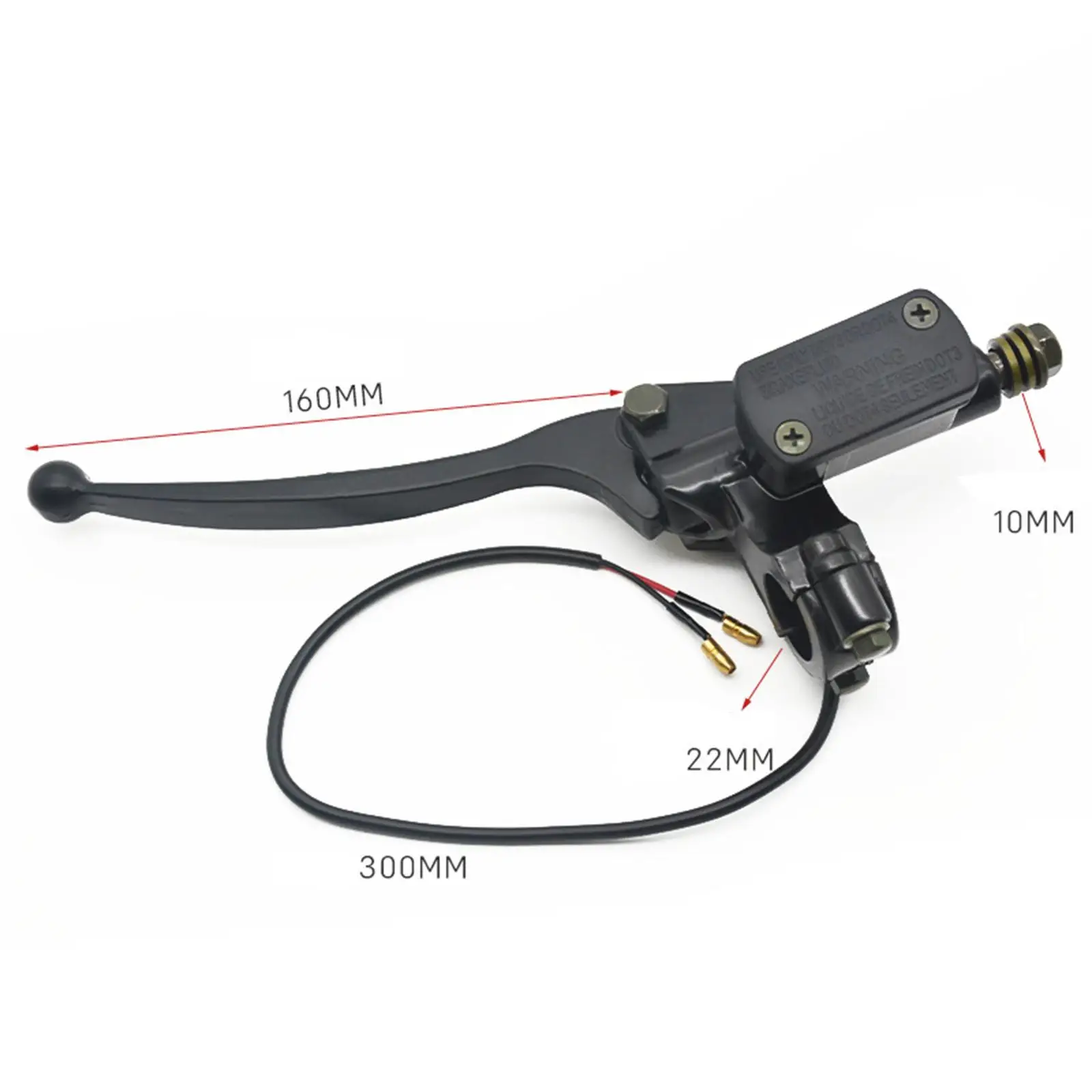 Front Brake Pump Replaces Aluminum Alloy Professional with Reservoir Quality
