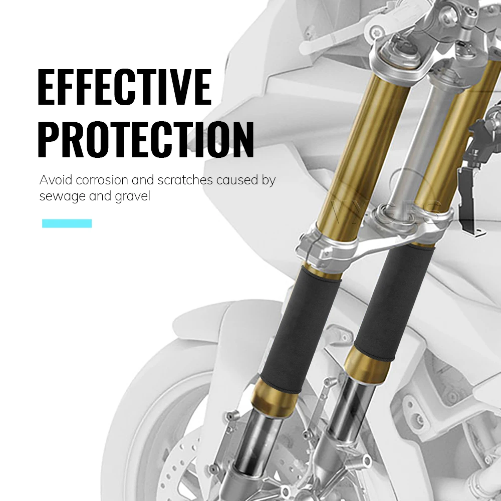 Durable Fork Protection Cover and Shock Absorber Dust Protector Sleeve