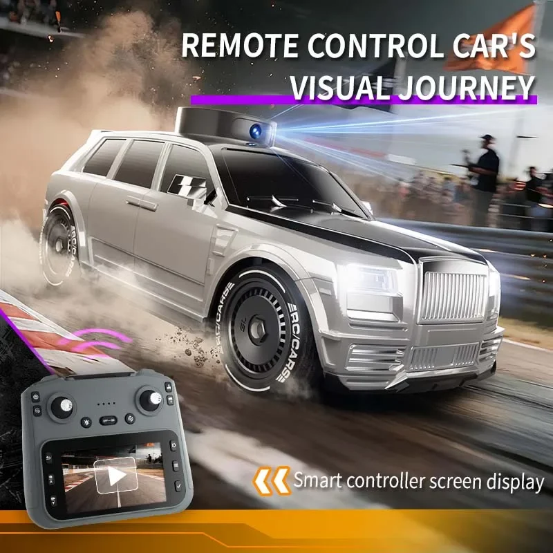 Auto RC Drift con Telecamera 2.4G 4WD, Macchina da Corsa Telecomandata con Display, Veicolo Fuoristrada ad Alta Velocità, Modellino Giocattolo per Bambini - Image 3