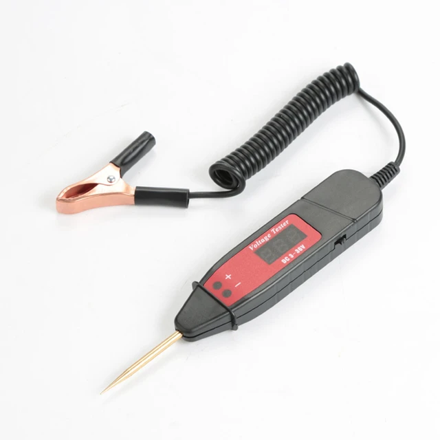 Testeur de circuit électrique automobile durable Stylo de test de sonde de  lumière numérique