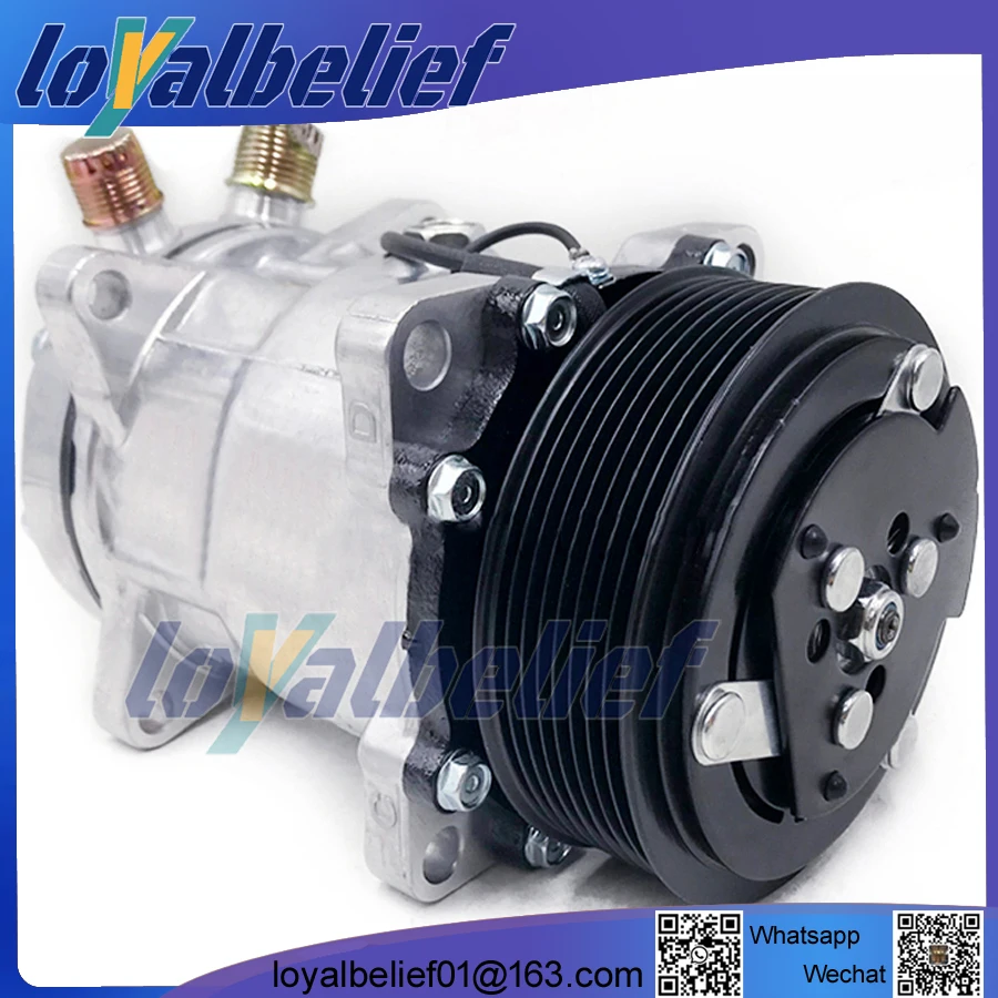 

SANDEN 8117 6008 SD7H15 Auto Air AC Compressor For MAN TRUCK TGA TGL TGM TGS TGX E2000 F2000 51779707006 51779707028 81619066012