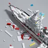 1560pcs Model Warships Building Blocks Construction Navy Battleship Army Boat Aircraft Bricks Toys for Children Gift 4
