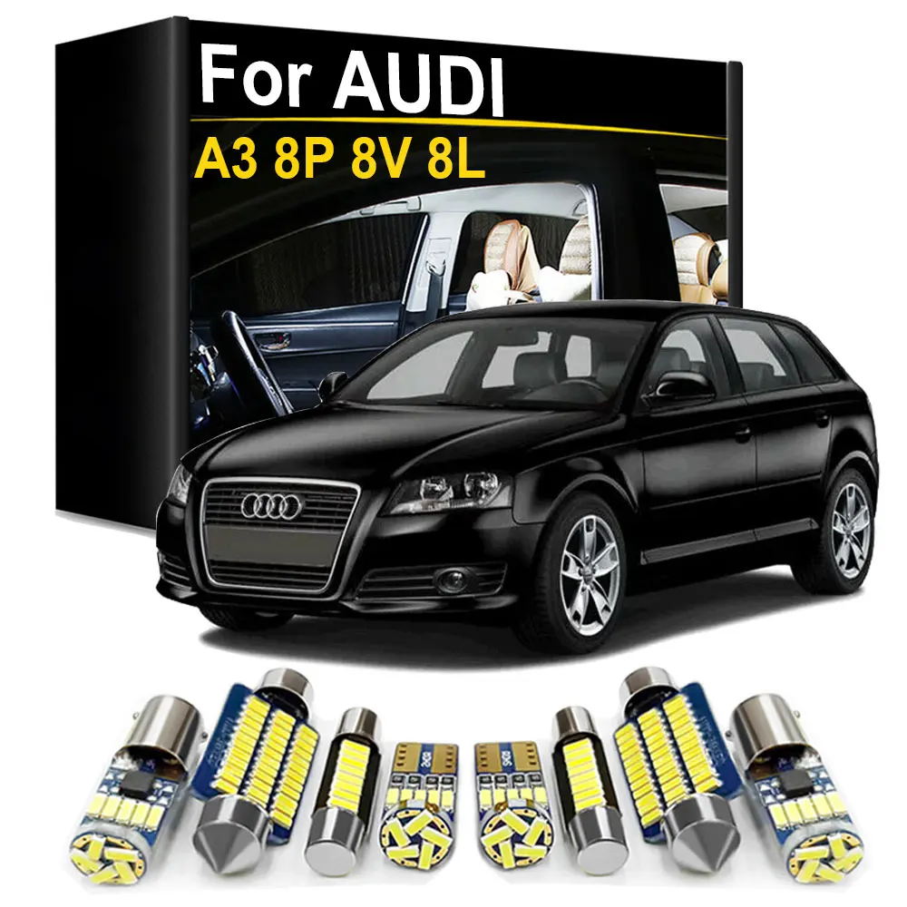 LED-Innenbeleuchtungs-Set für Audi A3 S3 8P 8V 8L