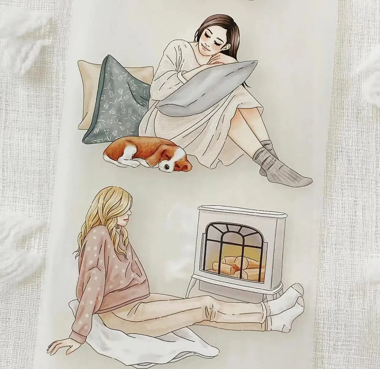 1 Loop Cafeanalog x Windry Soulmate Girl Washi PET Tape Planner DIY Scrapbooking Decorative Plan Sticker