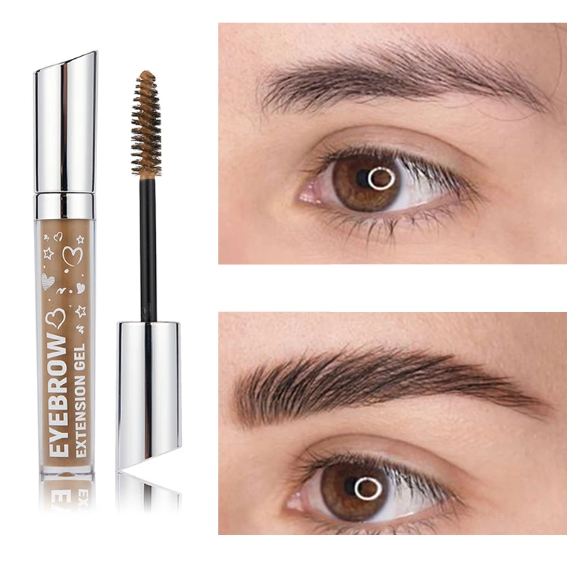 

Стойкие водостойкие бриллиантовые тени для век, косметические инструменты для красоты макияжа с кисточкой, красящий гель для бровей, набор для макияжа