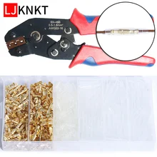 

Bullet Terminals Car Auto Crimping Electrical Wire Connectors Socket Electrical plug Cold pressing line pliers Hand Tools
