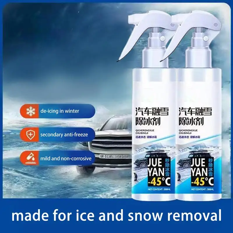 Windshield Ice Melt Spray Deicer Spray For Car Windshield Auto Windshield  Defroster Deicing Spray Anti Freeze 500ml Deicing - AliExpress