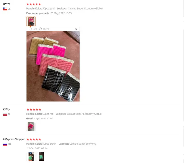 Brosse à lèvres jetable, maquillage des cils, Extension de cils, applicateur de Mascara, baguettes, ensemble d'outils cosmétiques, 5/50/100 pièces, nouveauté