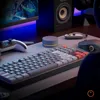 FosiAudio VOL20 Bluetooth Speaker Ainc Alloy Volume Controller knob Halo RGB Desktop Wireless Music Player 5