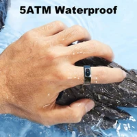 R08 Smart Ring Men Women with Charging Case,Heart Rate Blood Oxygen,Skin Temperature Monitor,5ATM Waterproof For Android iOS - Image 5