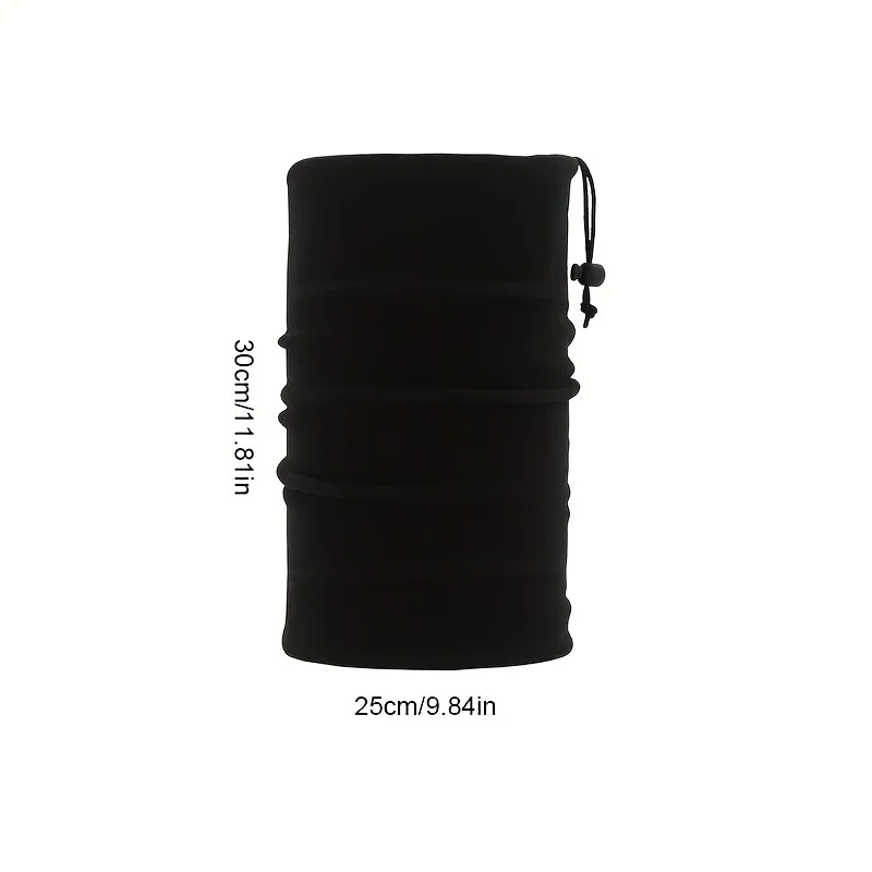 Polar Fleece Neck Tube Ear Warmer Fishing Skating Running Sport Scarf Face Mask Camping Hiking Neck Warmer Warm Cycling Headwear