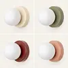 Nordic LED Glass Wall Lamp Minimalist G9 Base Orb Sconce For Bedroom Study Hallway Staircase Aisle Entrance Lighting Fixtures 3