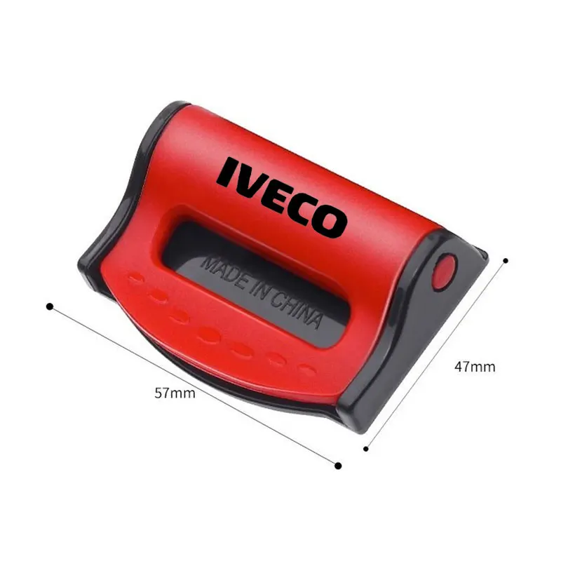 Car Safety Belt Clip Seatbelt Fixed Adjustment Limiter Interior Decoration For Iveco Daily IV V VI Van EcoDaily car accessories seat belt clip car seat belt accessory