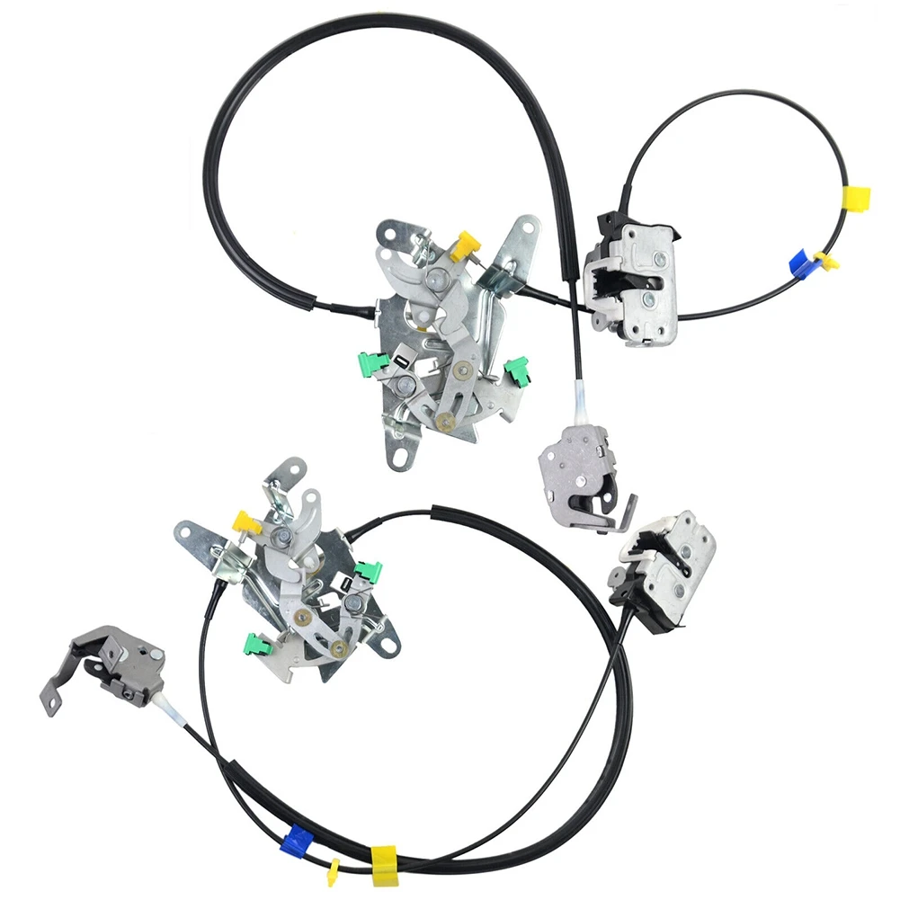 포드 F250-F550 슈퍼 듀티 도어 래치 잠금 케이블 확장 캡 후면 오른쪽 + 왼쪽 6C3Z28264A00A 6C3Z28264A01A