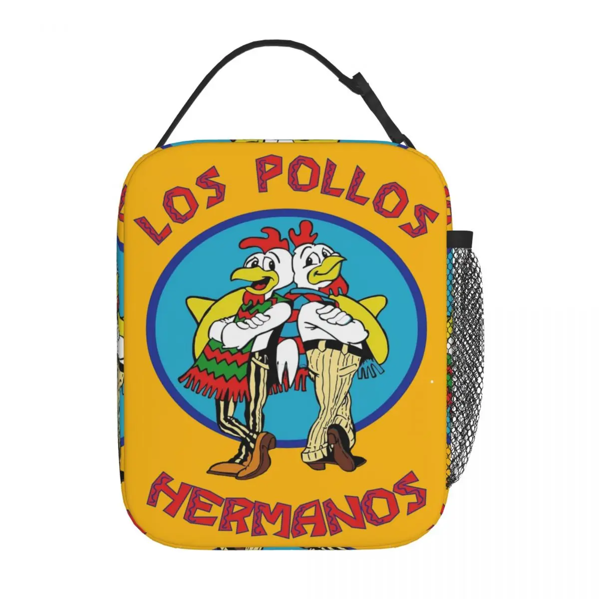 

Изолированная обеденная сумка Los Pollos Hermanos Merch, сумка для хранения пищи в ресторане, термальный охладитель, коробка бенто