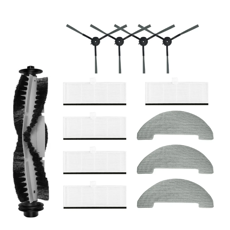

Vacuum Cleaner Mop Pad Rollers Brush Sweeping Robot Side Brush Robot Vacuum Accessories ABS Texture for T7 Model New Dropship