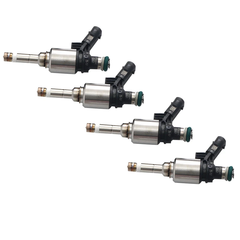 

4Pcs 0261500276 06H906036Q 0261500160 Fuel Injectors Nozzles For VW Golf Passat A3 A4 A5 TT 1.8T Parts