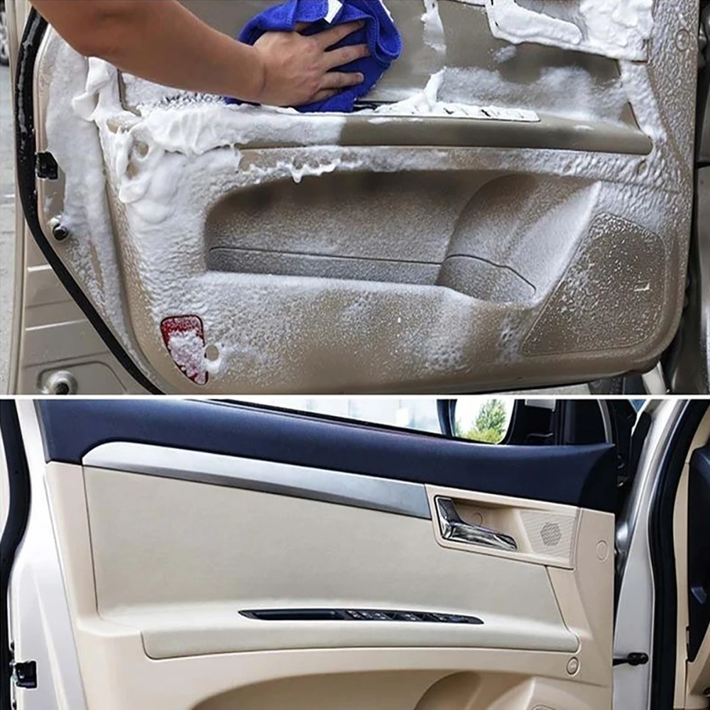 50ml Hgkj 21 Liquid Leather Repair Kit Car Interior Foam Dry Cleaner Spray  Upholstery Clean Plastic Restorer Automotive Cleaning