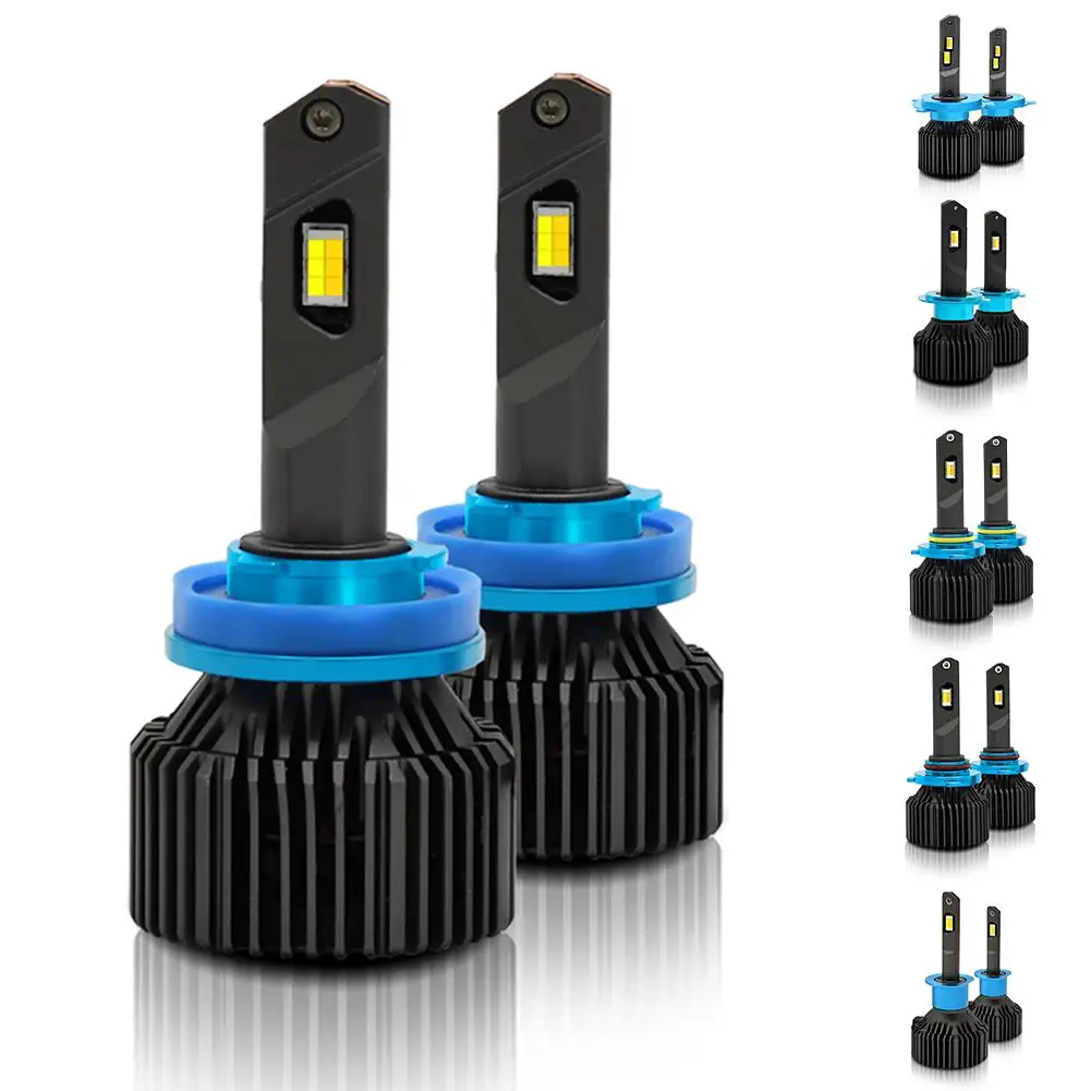 

LED Bulbs 3000K/4300K/6000K 3 Colors Switch 200W 40000LM High Brightness Headlight Replacement Bulbs Pack Of 2