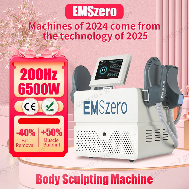 zero 네오 근육 자극 바디 슬리밍 머신, 엉덩이 빌드 스컬프트,  6500W, slim 네오 지방 제거, 살롱에서 무게추 감량