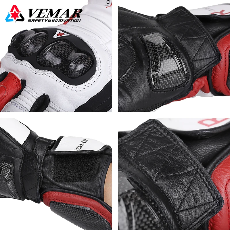 Dainese DRUID 力強く 4 GLOVES 黒/赤 Lサイズ