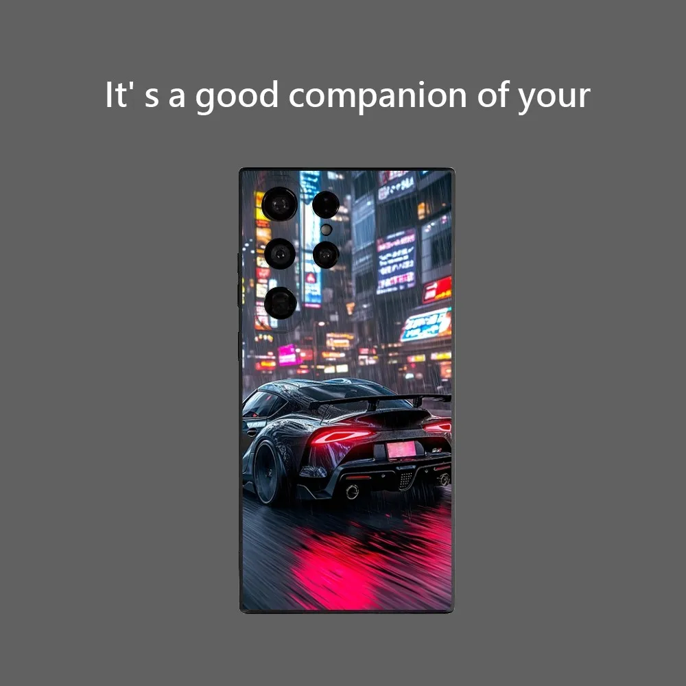 Stylish Protective Soft Silicone TPU Car-Themed Phone Case