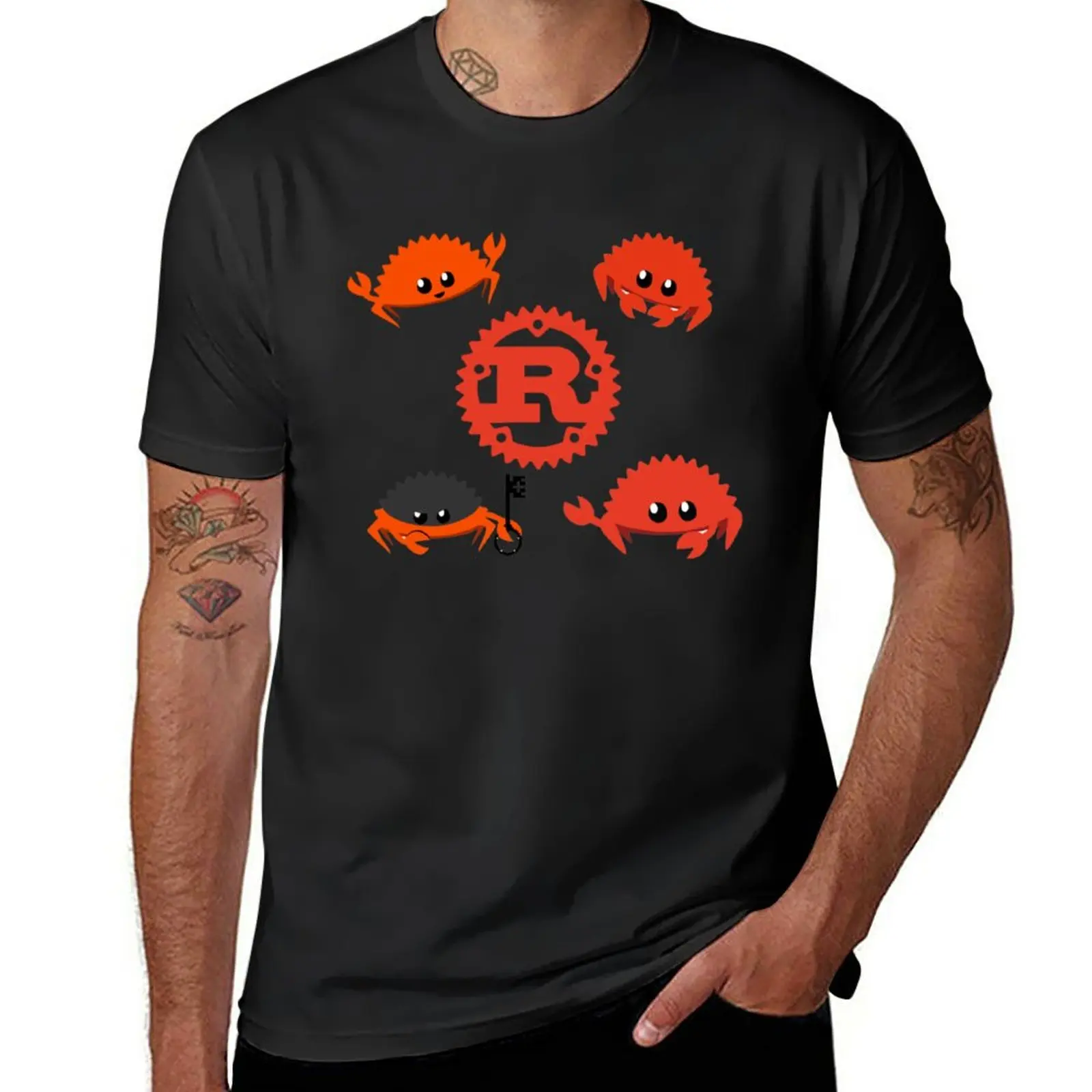 

New Rust lang Merch Gift for rust language lovers T-Shirt blondie t shirt tops mens graphic t-shirts pack