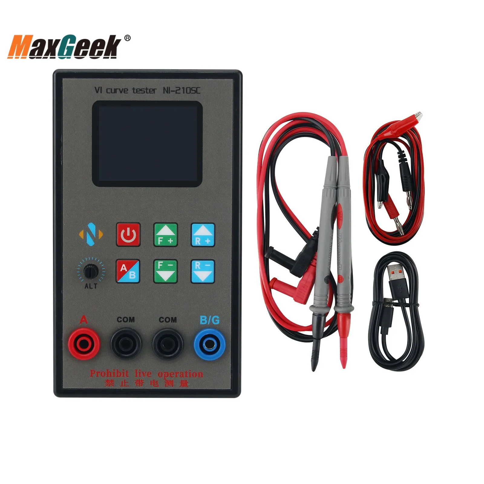 PROACE 旬ネスキス 210\" Maxgeek NI-210SC Portable Dual Channel VI Curve Tester 18