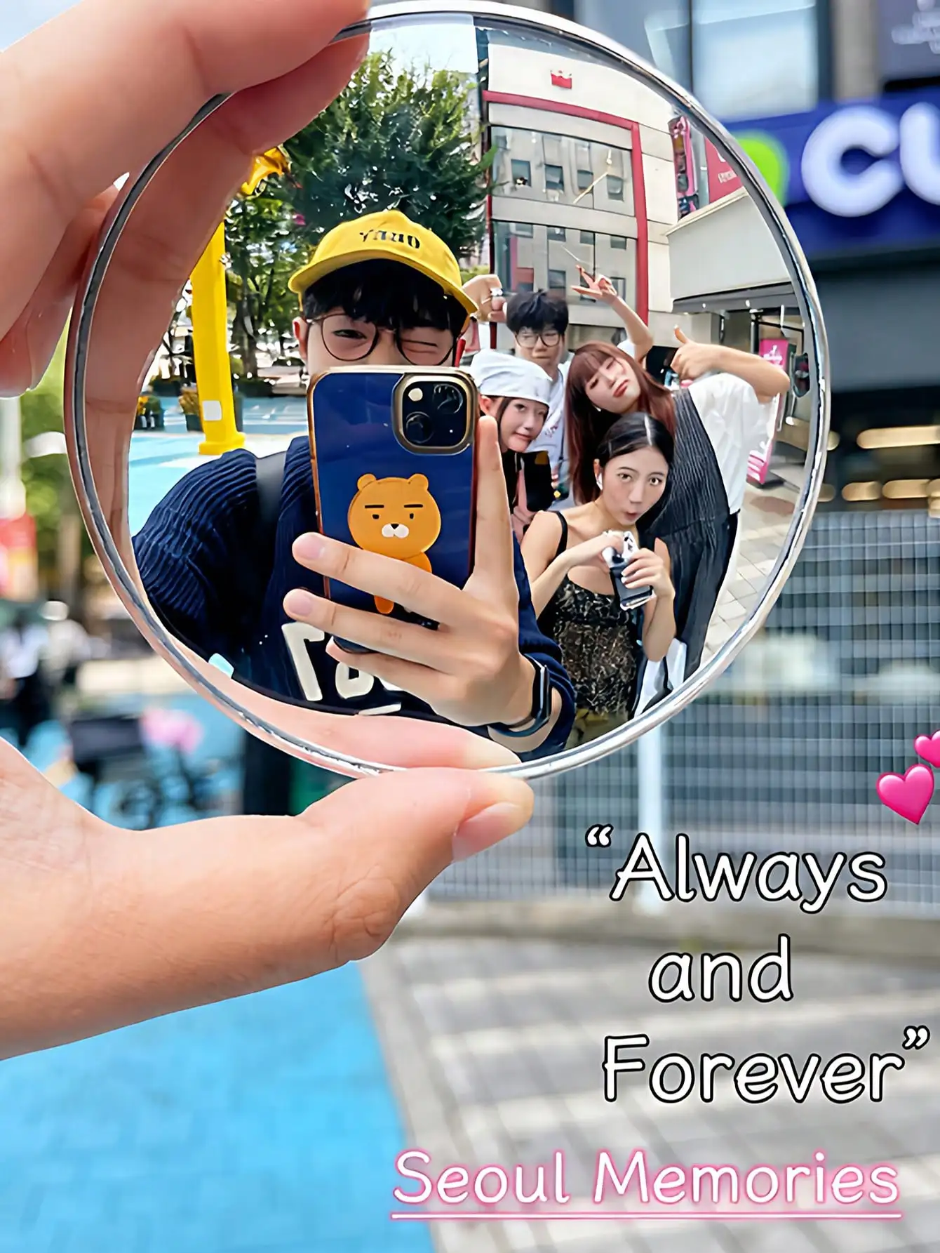 1 travel photo mini round mirror reflective spherical portable wide-angle lens photo and selfie accessories