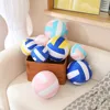 Simulatied Volleyball plush toys Ball Plush Toy Cute Volleyball Props Pillow Accompany Kids Soft Gifts for Girls Boys Room Decor 4