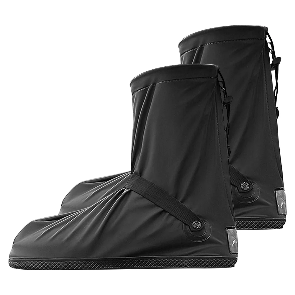 L/XL/XXL/XXXL Boot Covers 1 pair Waterproof Rain Shoes Cover Unisex Shoes Protectors Motorcycle Scooter for Rainy Snowy Day